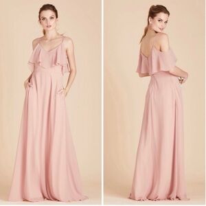 NWT Birdy Grey Jane Convertible Dress in Chiffon Rose Quartz